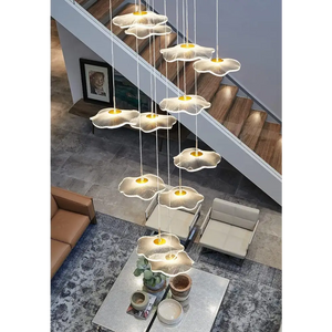 Nordic Circular Modern Chandelier Pendant Lamp - view 23