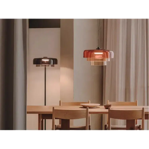 Nordic Glass LED Pendant Light Fixture with Touch Control - view 13