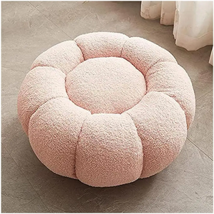 Nordic Lazy Pumpkin Cloud Sofa Chair - Pink Pedal - 100 cm - Sofa
