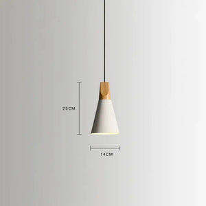Nordic LED Pendant Lamp Aluminum Industrial Design - view 2