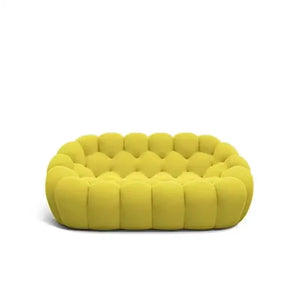 Nordic Bubble Sofa Compressed 3-Seater Modern Design - view 5
