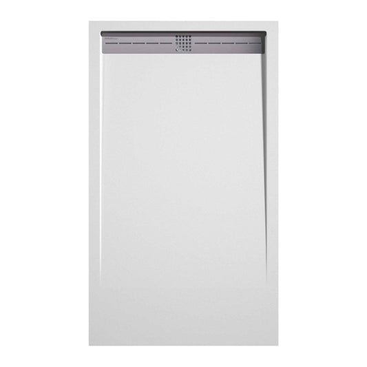 Plato de ducha de color lima con textura suave