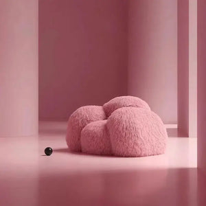 Modern Plush Nordic Minimalist Compressed Sofa - Single Seat - Compressed Sofa