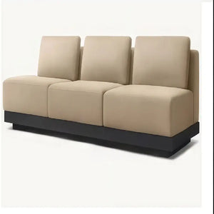 Modern Aluminum Outdoor Modular Sofa 3-Seater Weatherproof - view 7