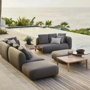 Premium Outdoor Patio Sofa with Waterproof Cushions - view 2