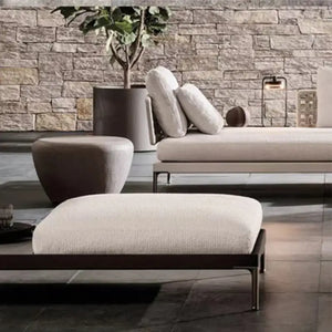 Modular L-Shaped Outdoor Rattan Sofa Set with Cushions - view 6