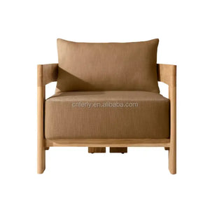 Solid Teak Deep Seating Outdoor Sofa Set for 6+ People - view 3