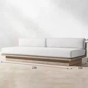 Teak Outdoor Sofa Set Waterproof Garden Furniture - view 19