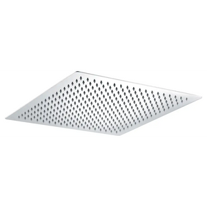 Square Chrome Shower Head 40x40cm Modern Bathroom, main product view