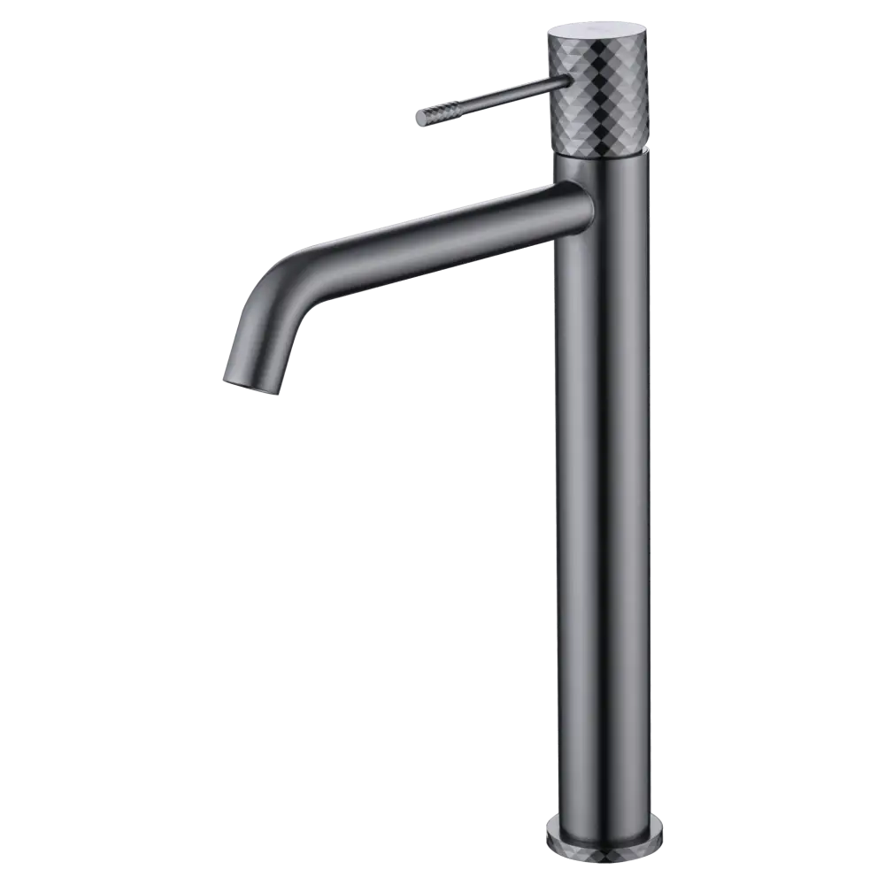 Single-Handle Basin Genoa Black Gun Metal | IMEX - Faucet