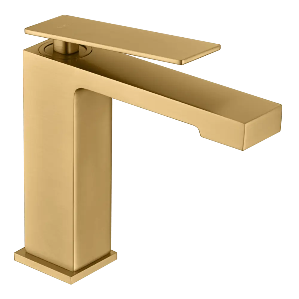 Single-Handle Basin Pisa Brushed Gold | IMEX - Faucet
