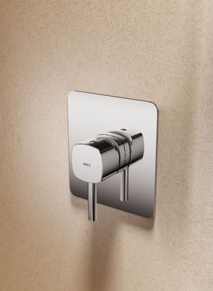 Toscana Chrome Concealed Single Lever Shower Set with Hand Shower, view 4