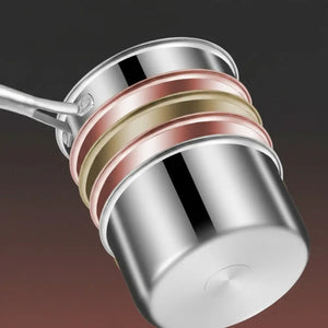 Thick Non Stick Stainless Steel 5 Layer Milk Pot - Cookware set