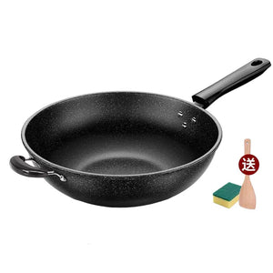 Stone Non-Stick Frying Pan with Glass Lid - view 4