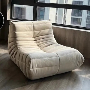 Suede Single Person Bean Bag Chair - Chair