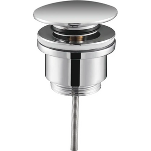 Chrome Click-Clack Valve for Bathroom Sinks, main product view