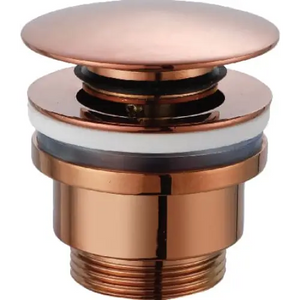 Rose Gold Click-Clack Valve Glossy Finish, main product view