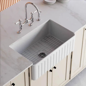 Vintage Ceramic Single Bowl Under Mount Sink - Kitchen Sink