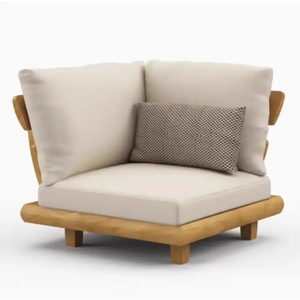 Wood Waterproof L Shaped Modular Sofa Offering Versatile Seating - view 8