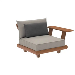 Wood Waterproof L Shaped Modular Sofa Offering Versatile Seating - view 9
