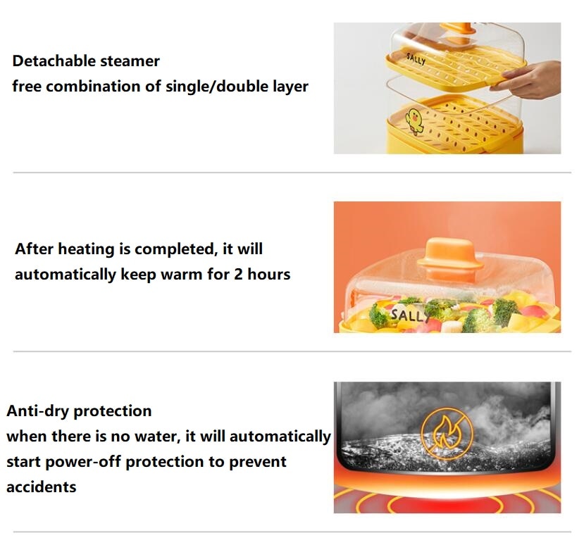 Vaporizador Eléctrico Automático 2 Capas Multifunción