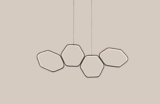 Art Deco LED Geometric Chandelier - Orniture™