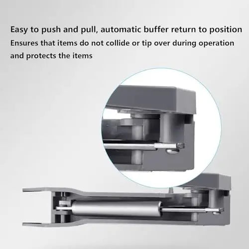 2 Tier Corner Pull Out Tray Storage Organize Cabinet - Kitchen Essentials