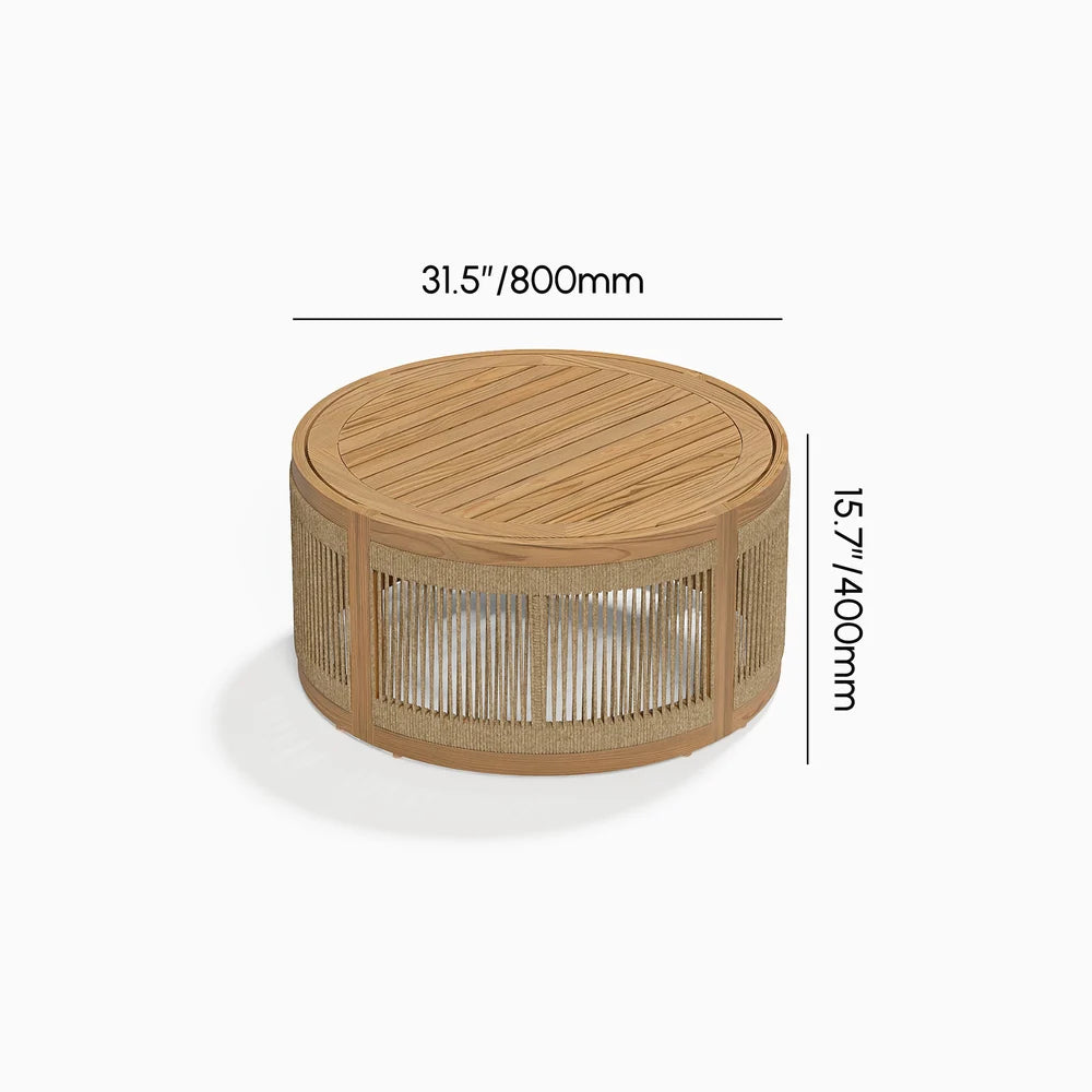 Conjunto de sofás modernos para hotel, muebles de exterior de teca para jardín, sofá seccional de madera y aluminio para patio, conjunto de sofás de jardín de lujo de teca.