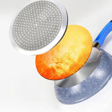 3 Piece Smokeless Stone Non Stick Frying Pan Set - Cookware set