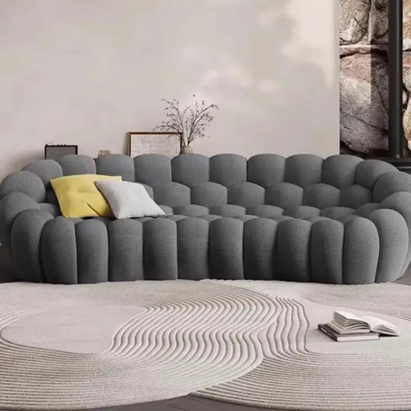3 Seater Modern Nordic Bubble Compressed Sofa - Compressed Sofa