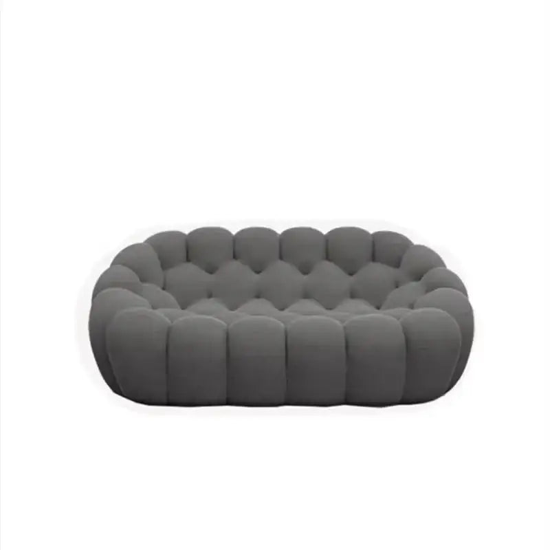 3 Seater Modern Nordic Bubble Compressed Sofa - Gray - 190 x 106 x 75 CM - Compressed Sofa