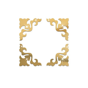 Mirror Sticker for Furniture Decoration 3D Adhesive - Home Decor