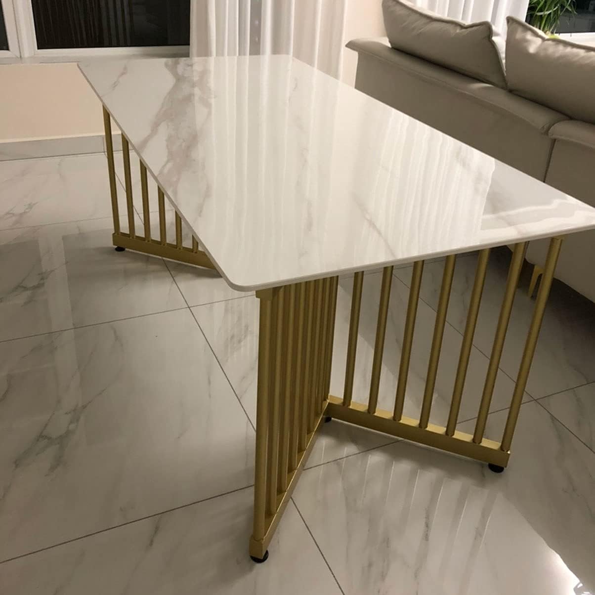 Conjunto de sofá nórdico moderno de terciopelo para salones de belleza