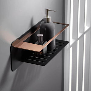 Black Rose Gold Soap Dispenser Modern Bathroom Accessory, view 3