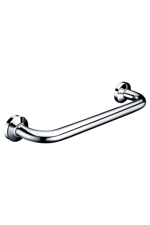 Chrome Bathroom Handle Attachment Modern Minimalist Design, view 2