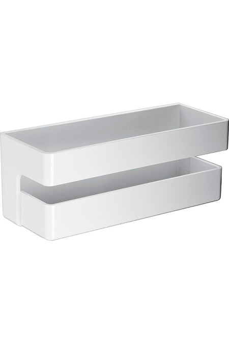 Matte White Soap Dish Modern Bathroom Accessory, view 2