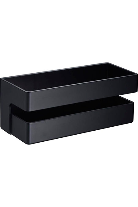 Matte Black Soap Dish Modern Bathroom Accessory, view 2