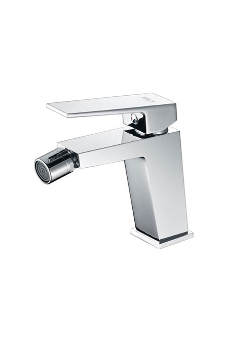 Chrome Bidet Mixer Single Handle Modern Design, view 2