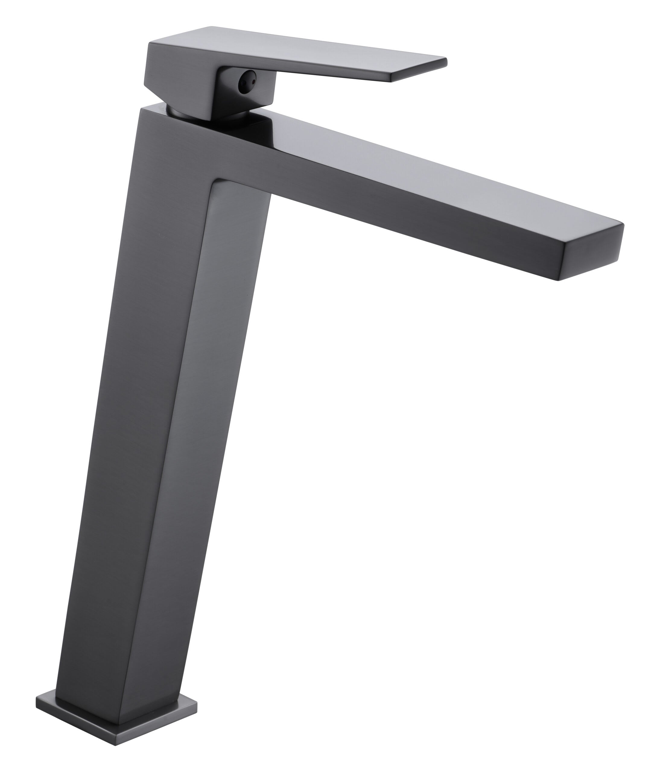 Monomando Lavabo Alto Art Negro Gun Metal