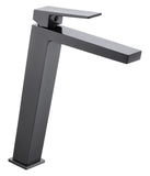 Monomando Lavabo Alto Art Negro Gun Metal