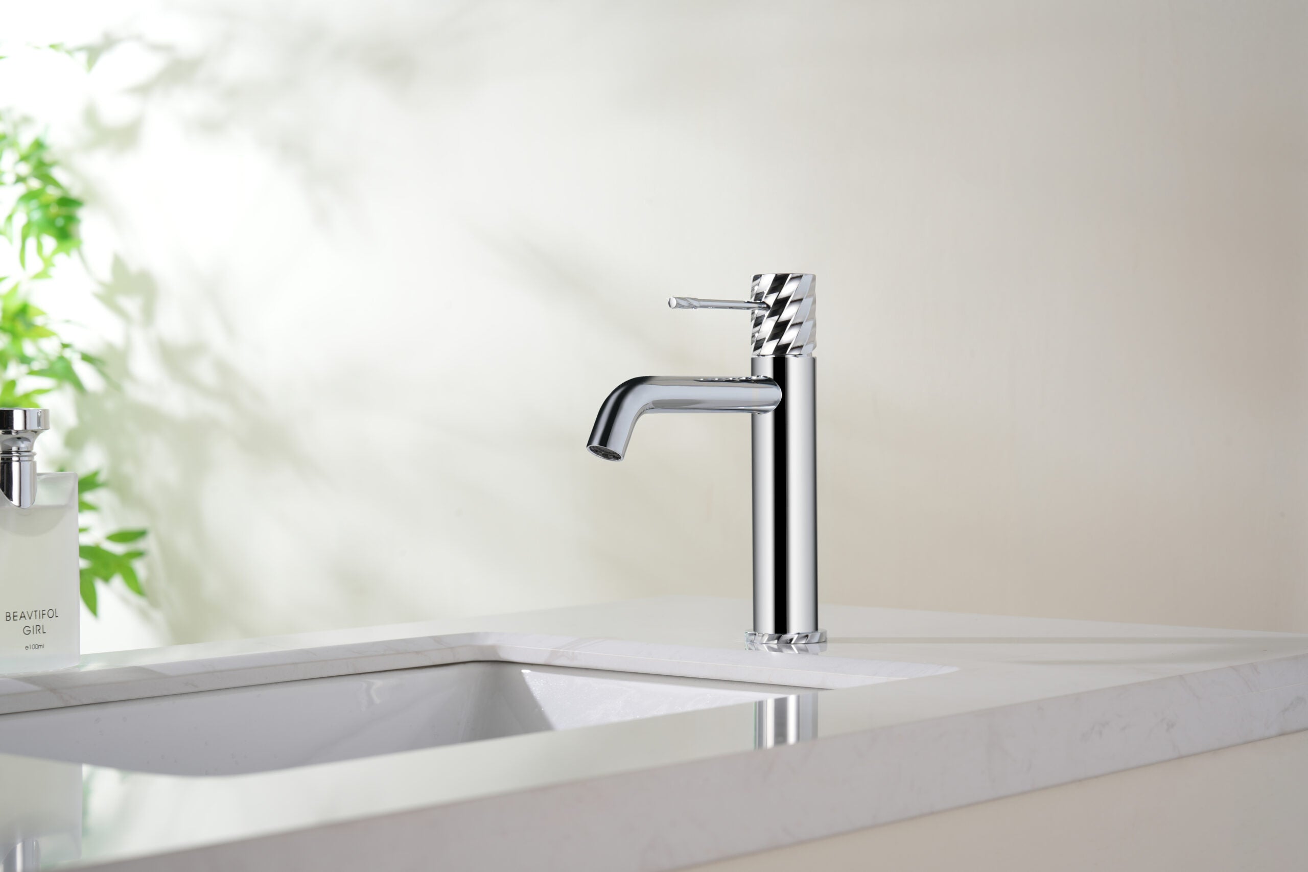 Bless Chrome Single Lever Basin Mixer, view 3