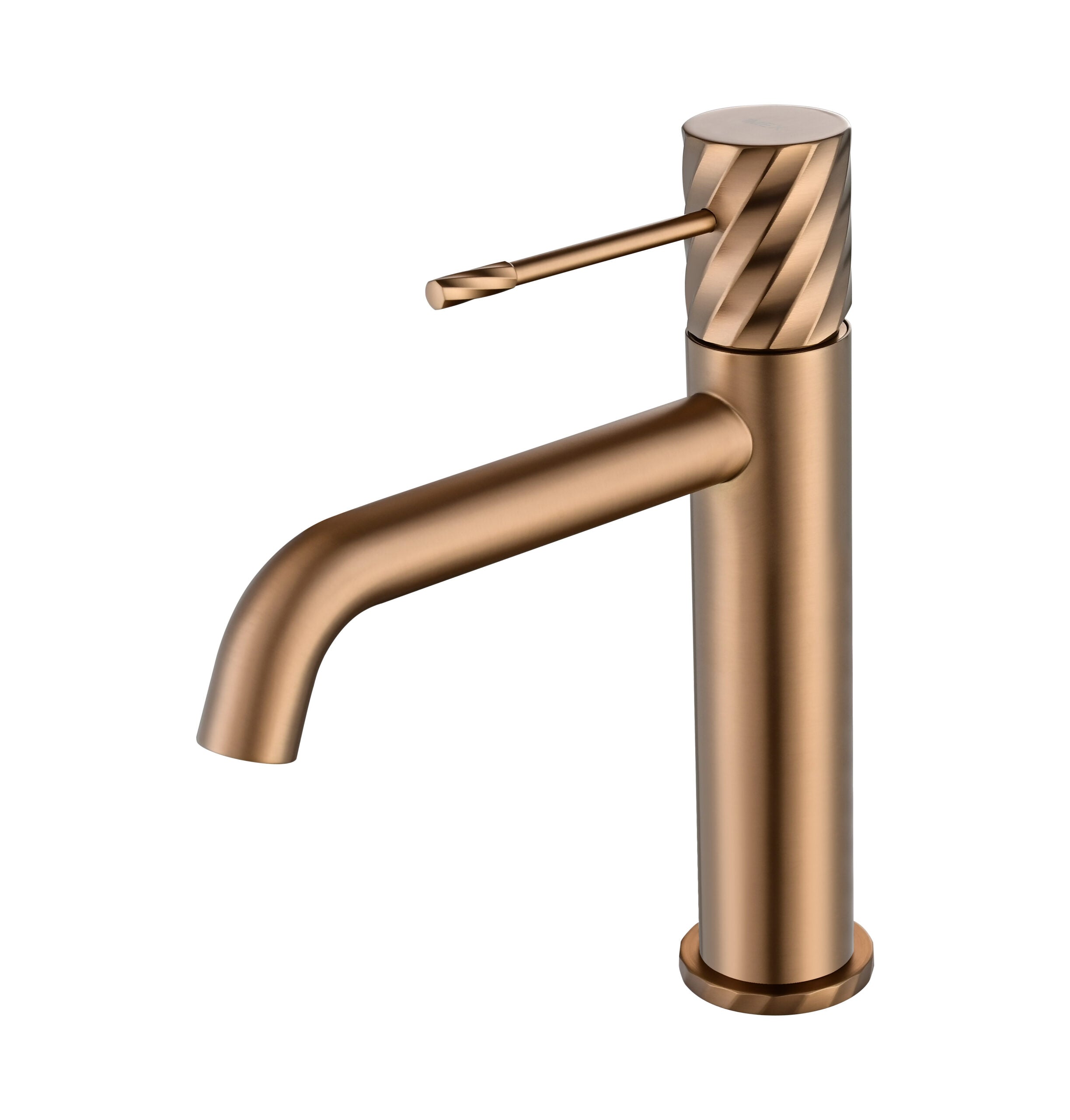 Bless Brushed Rose Gold Single Lever Basin Mixer, main product view