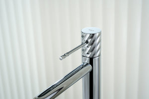 Bless Chrome Tall Single Lever Basin Mixer, view 3