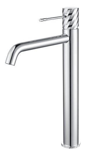 Bless Chrome Tall Single Lever Basin Mixer, main product view