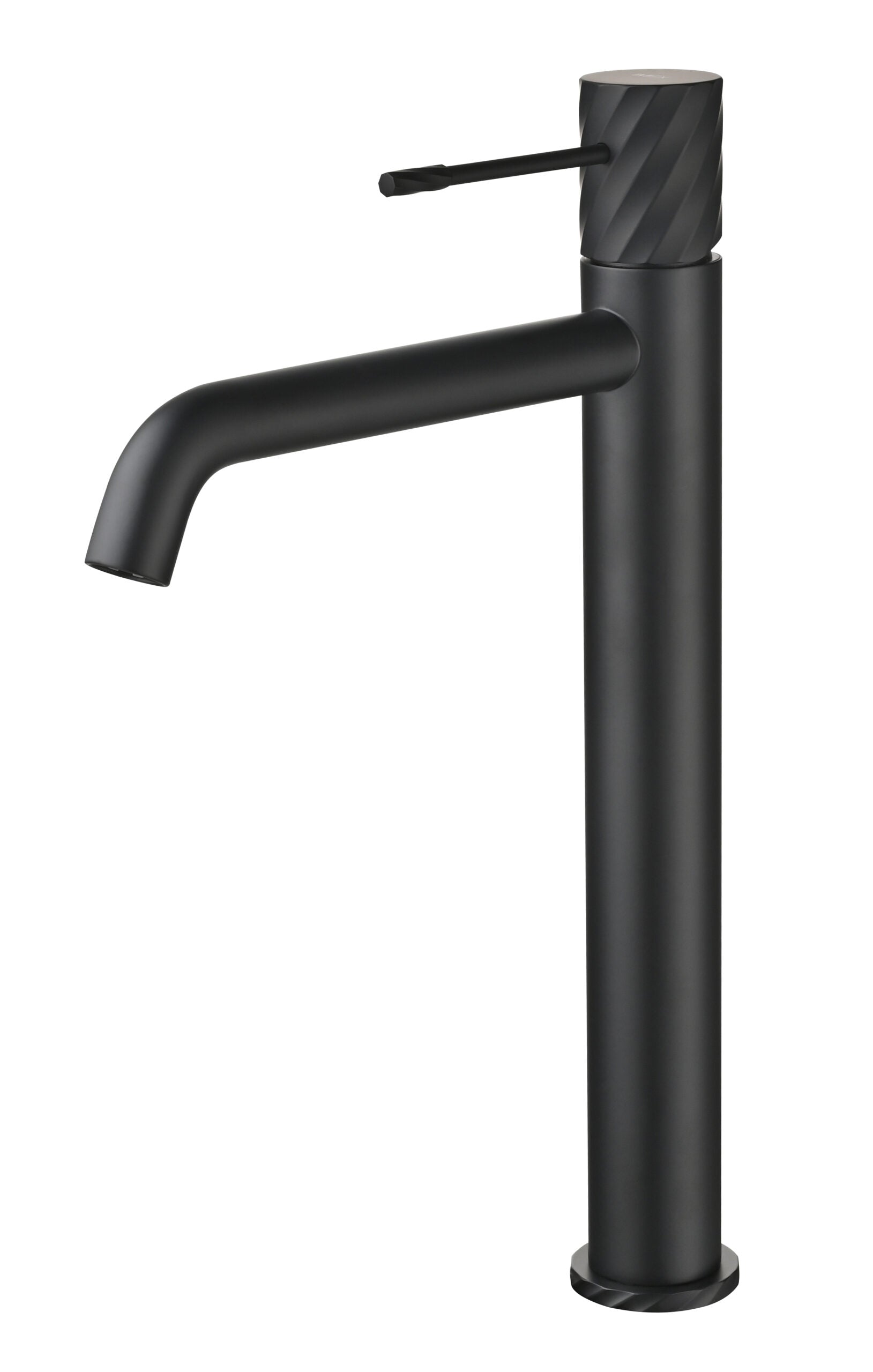 Bless Matte Black Tall Single Lever Basin Mixer, main product view