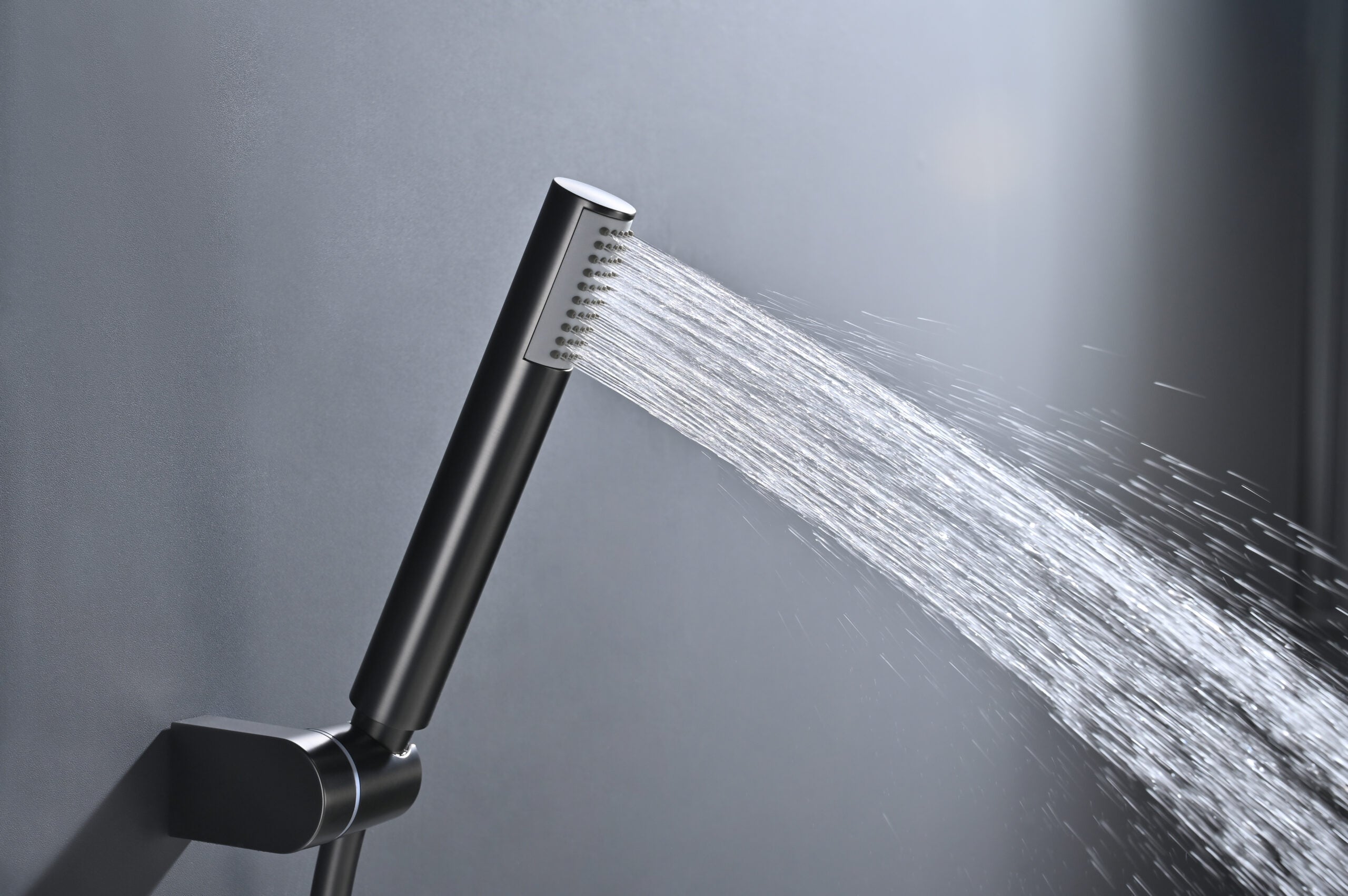 Bless Black Gun Metal Single Lever Bath and Shower Kit, view 5