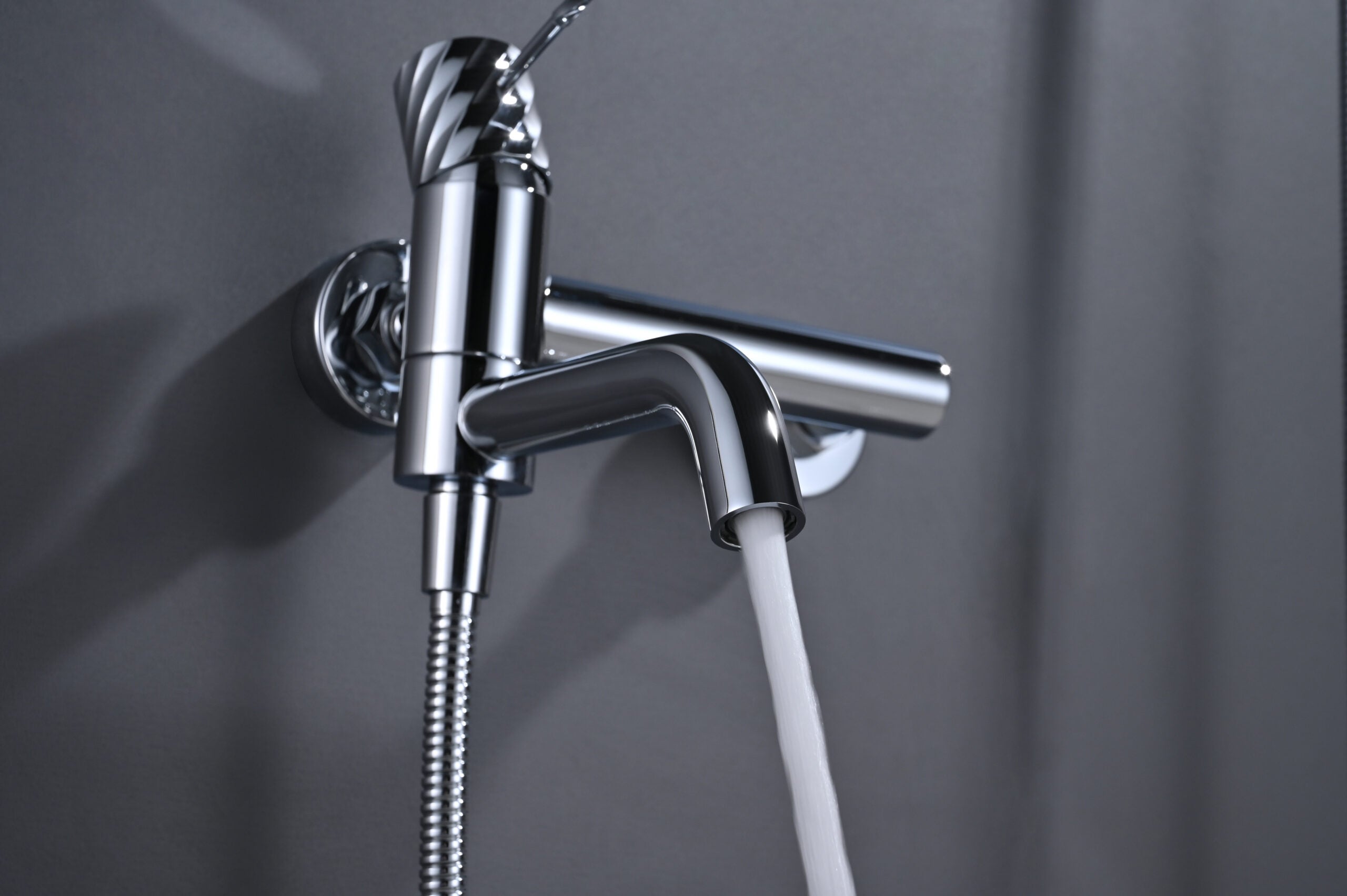 Bless Chrome Single Lever Bath and Shower Kit, view 4