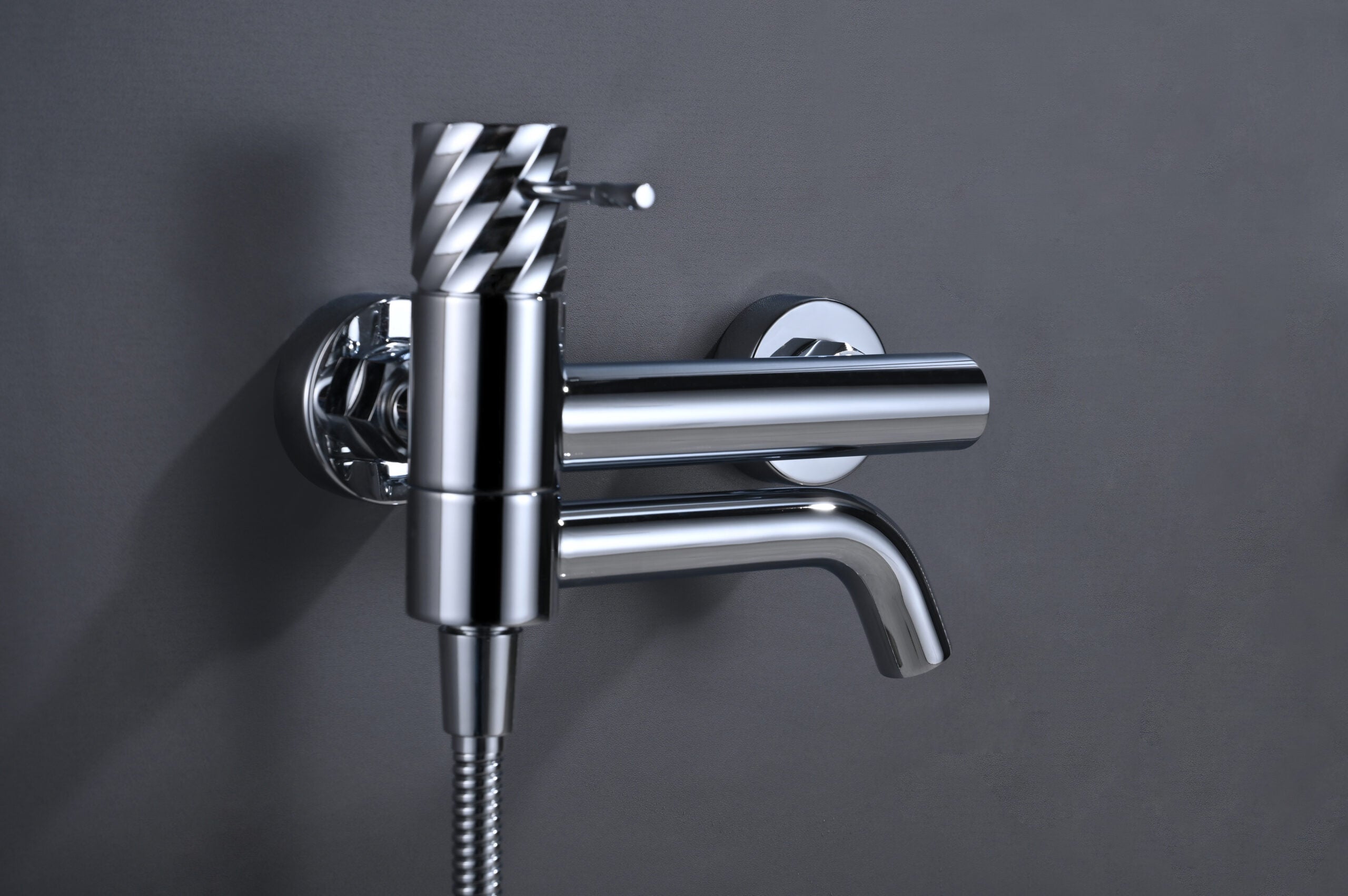 Bless Chrome Single Lever Bath and Shower Kit, view 3
