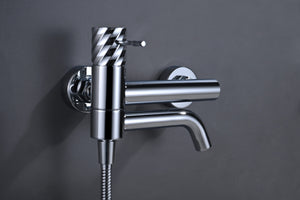 Bless Chrome Single Lever Bath and Shower Kit, view 3