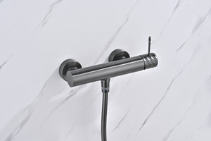 Bless Black Gun Metal Single Lever Shower Kit, view 2